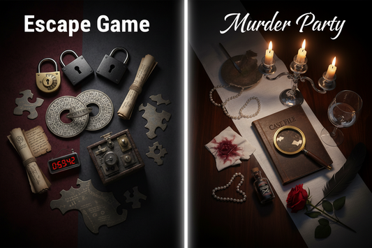 Murder Party ou Escape Game : quelles différences ?
