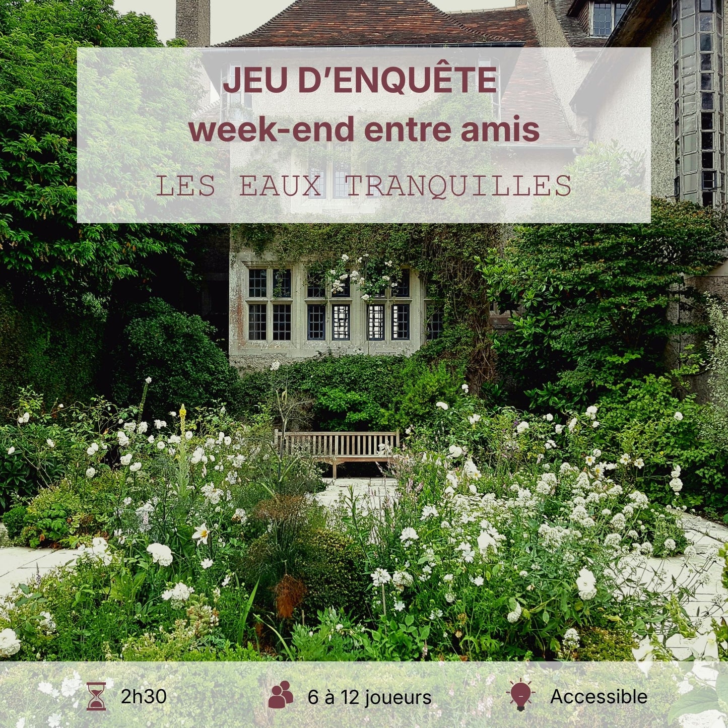 Les Eaux Tranquilles - activité week-end entre amis