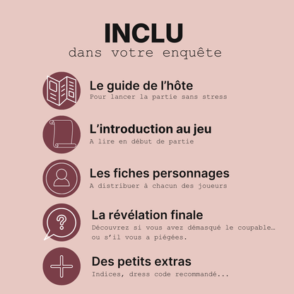 Jeu d'enquête ado à imprimer - La Chambre Vide