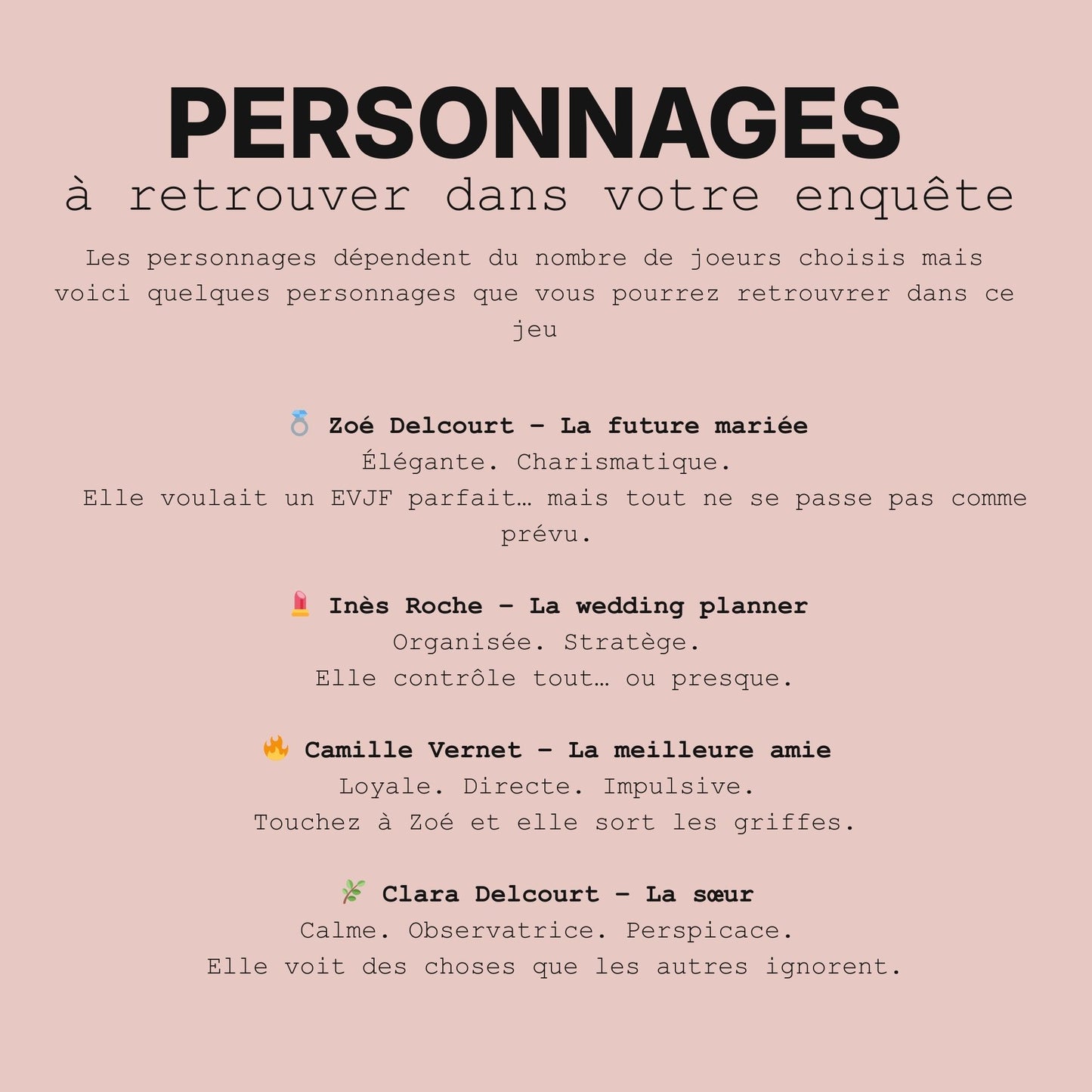 Le Secret de la Témoin - spécial EVJF