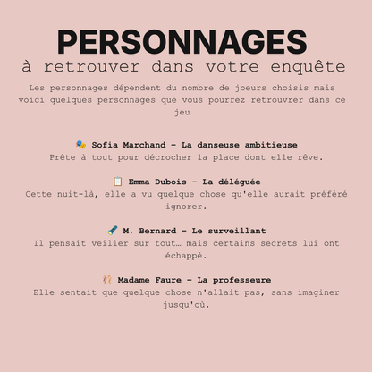 Jeu d'enquête ado à imprimer - La Chambre Vide