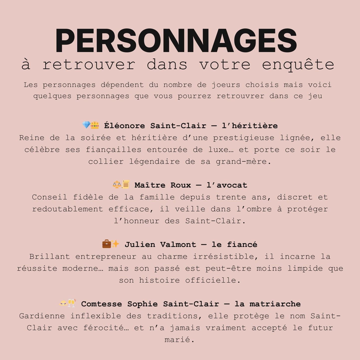 Champagne, secrets & diamants