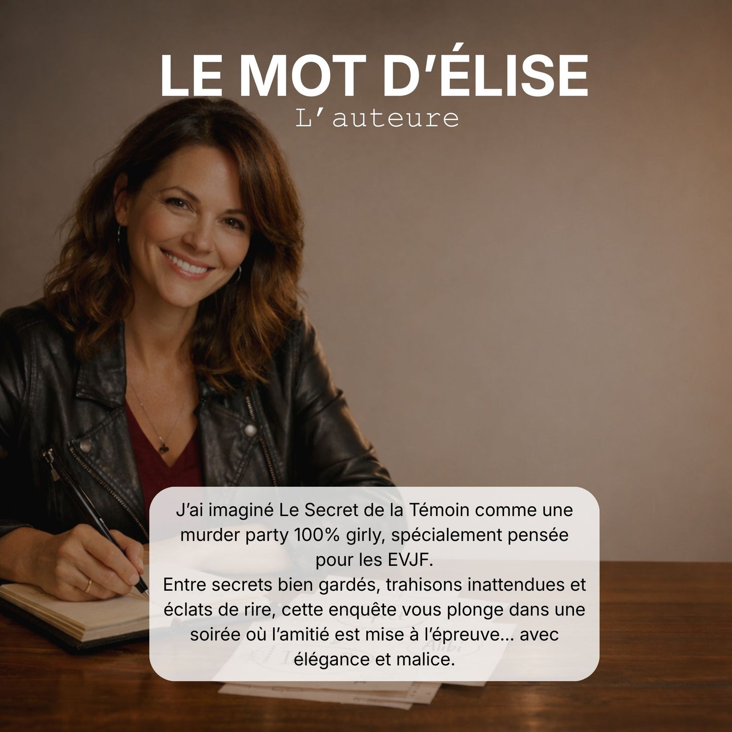 Le Secret de la Témoin - spécial EVJF